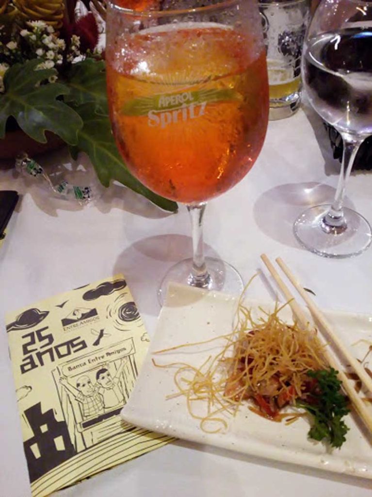 Aperol spritz - festa 25 anos O Bode Entre Amigos