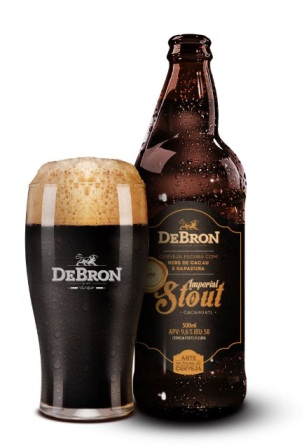 Debron-Stout com chocolate - blogverbocomer