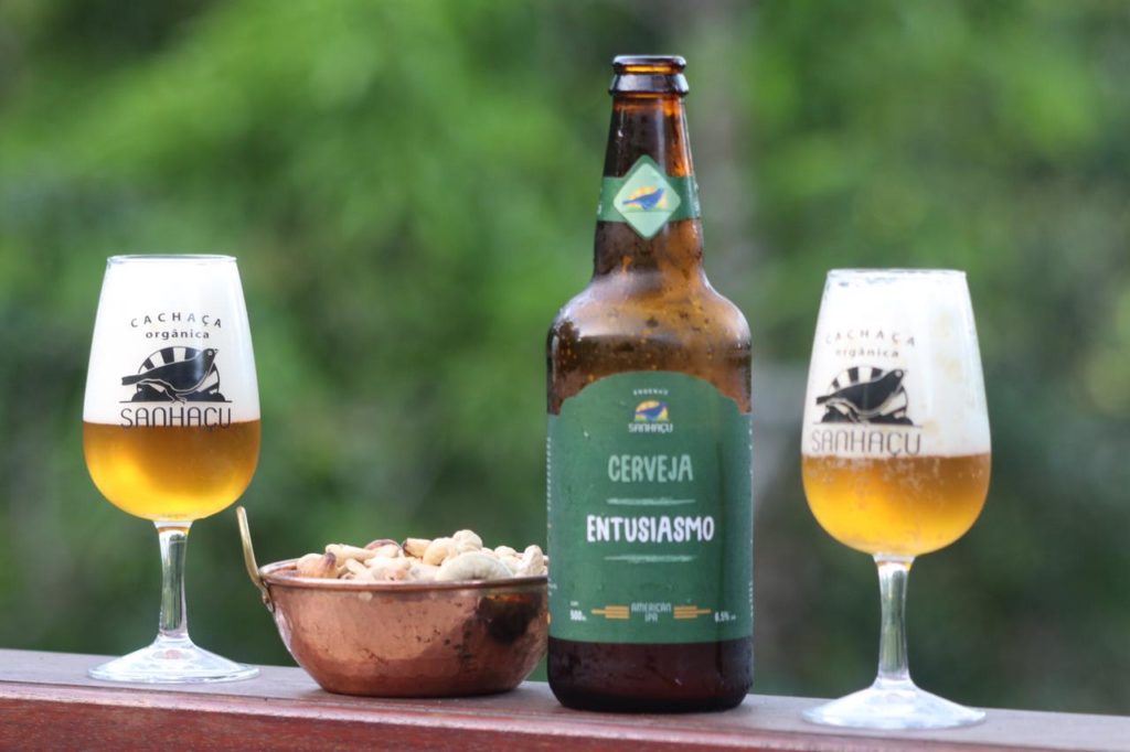 Cerveja Sanhaçu Entusiasmo