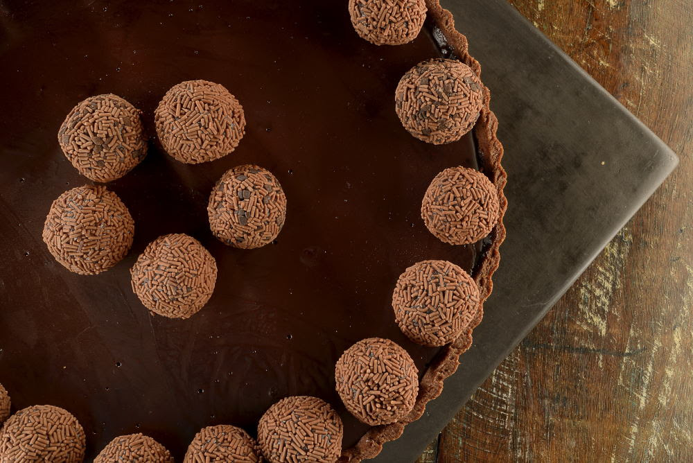 Receita de torta de brigadeiro 