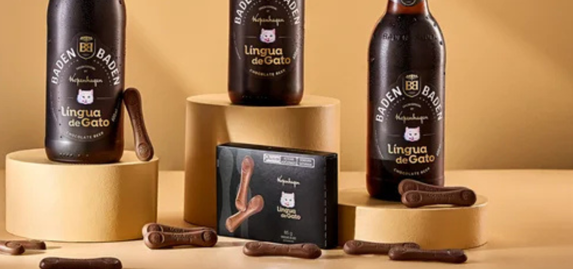 Baden Baden e Kopenhagen lançam cerveja de chocolate Língua de Gato para a Páscoa