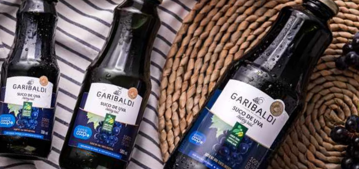 Concurso inédito chancela excelência dos sucos de uva da Vinícola Garibaldi