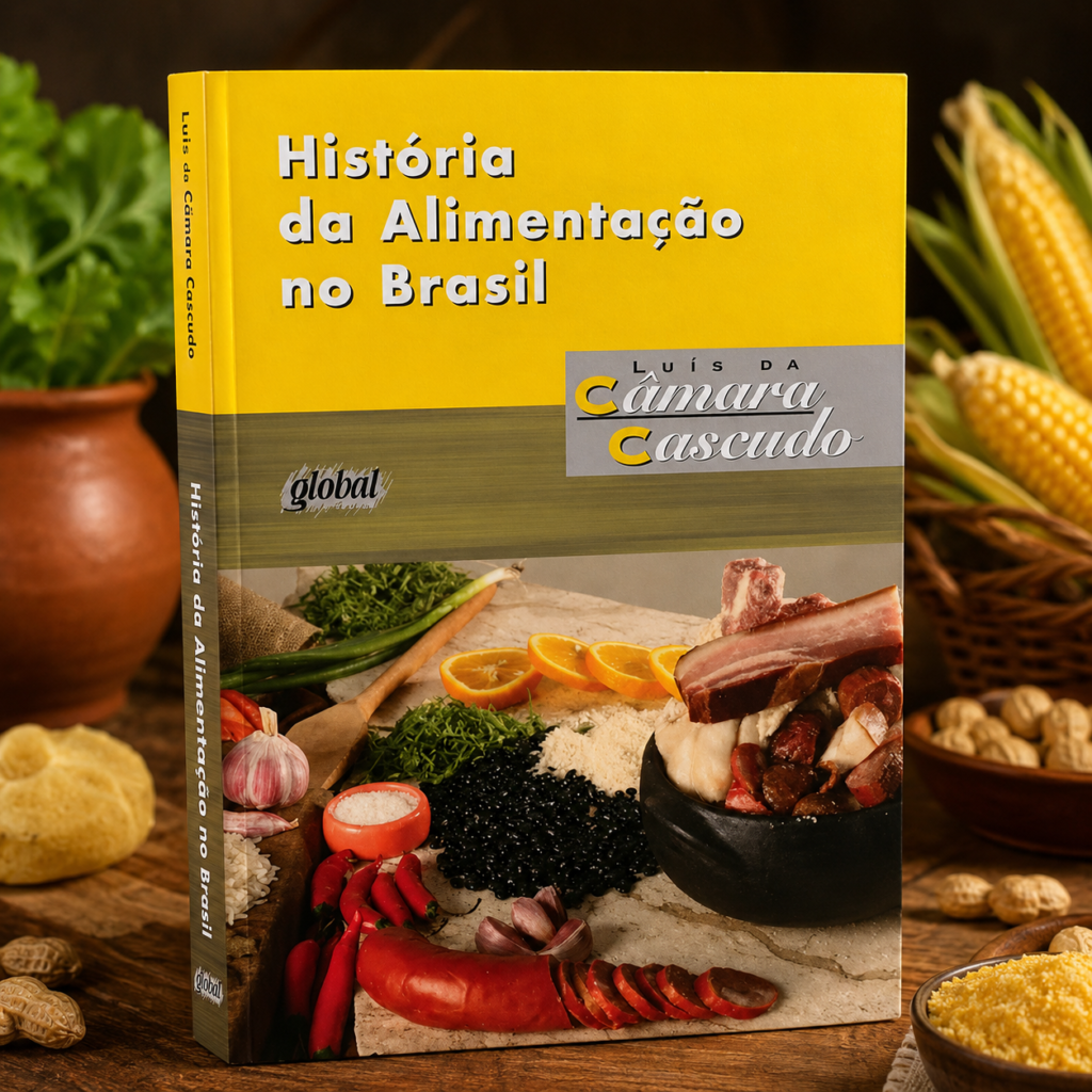 Livro História da Alimentação no Brasil, de Luís da Câmara Cascudo