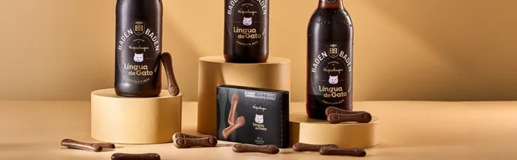Baden Baden e Kopenhagen lançam cerveja de chocolate Língua de Gato para a Páscoa