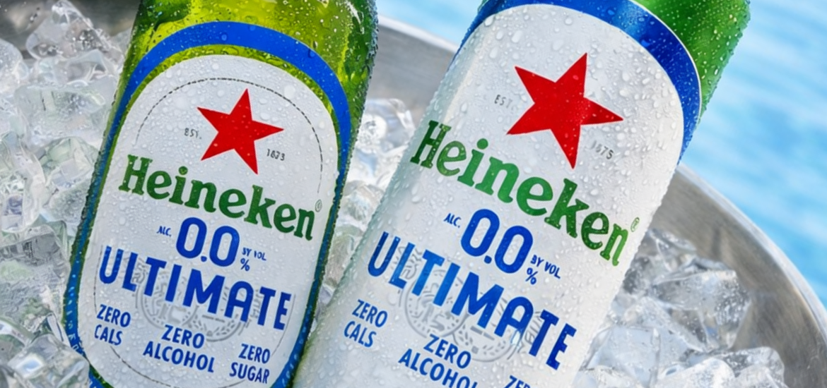 Heineken lança cerveja sem álcool, sem açúcar e sem calorias