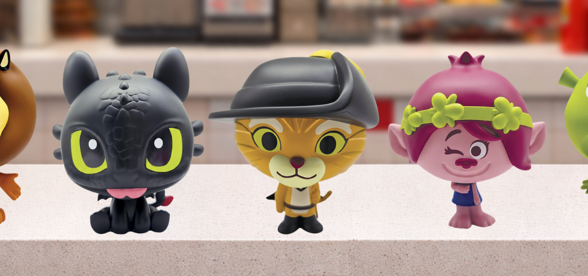 Personagens da DreamWorks invadem o Bob’s em nova coleção