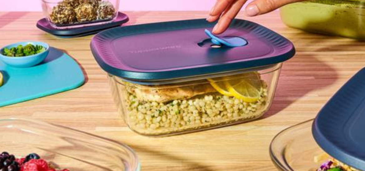 Tupperware aposta em marmitas de vidro e facilita a vida de quem come fora de casa