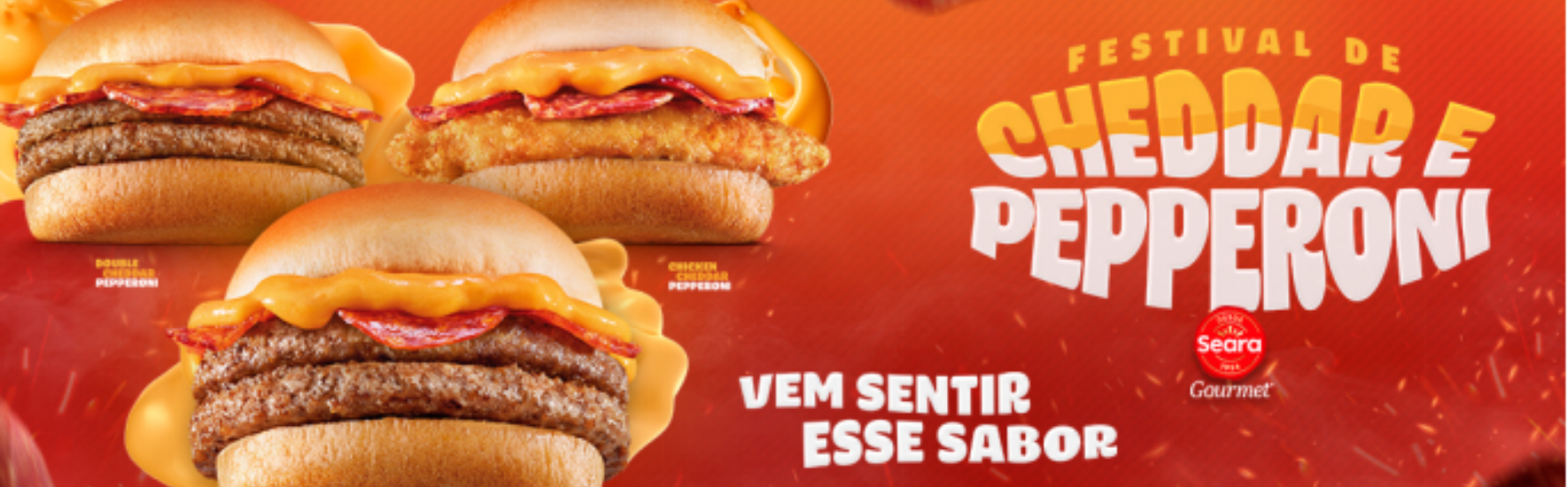 Bob’s aposta em cheddar e pepperoni para novo festival de sabor