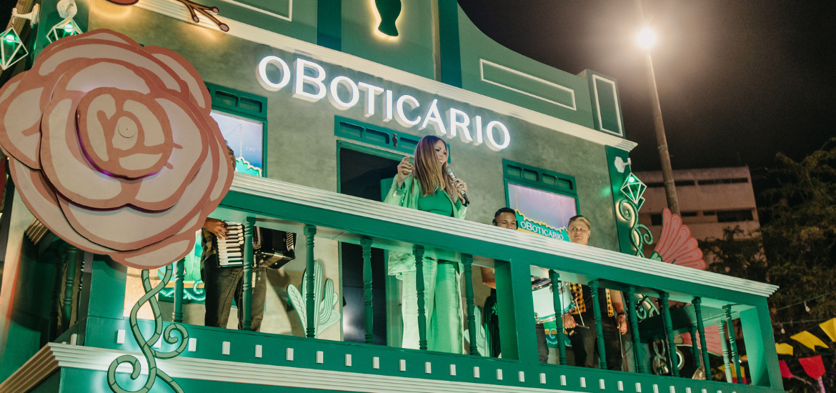 O Boticário amplia presença no circuito junino e reforça experiência no São João de Caruaru