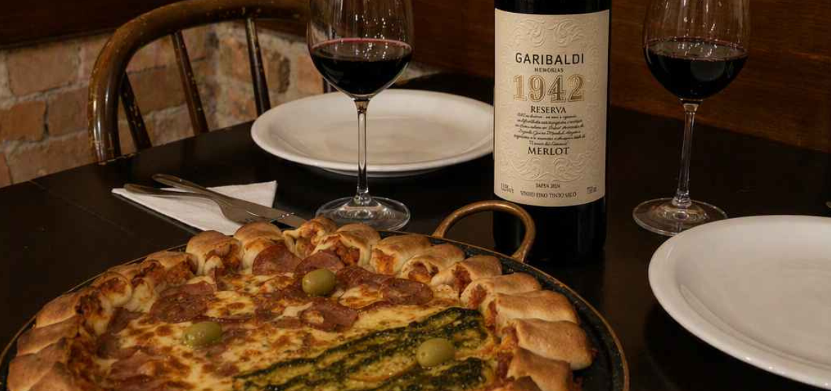 No Dia da Pizza, Garibaldi sugere harmonizações para diferentes sabores
