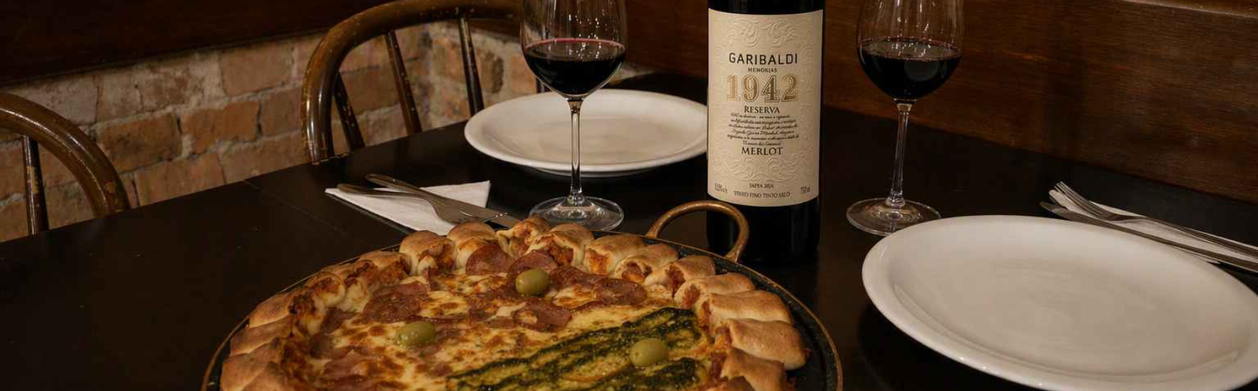 No Dia da Pizza, Garibaldi sugere harmonizações para diferentes sabores