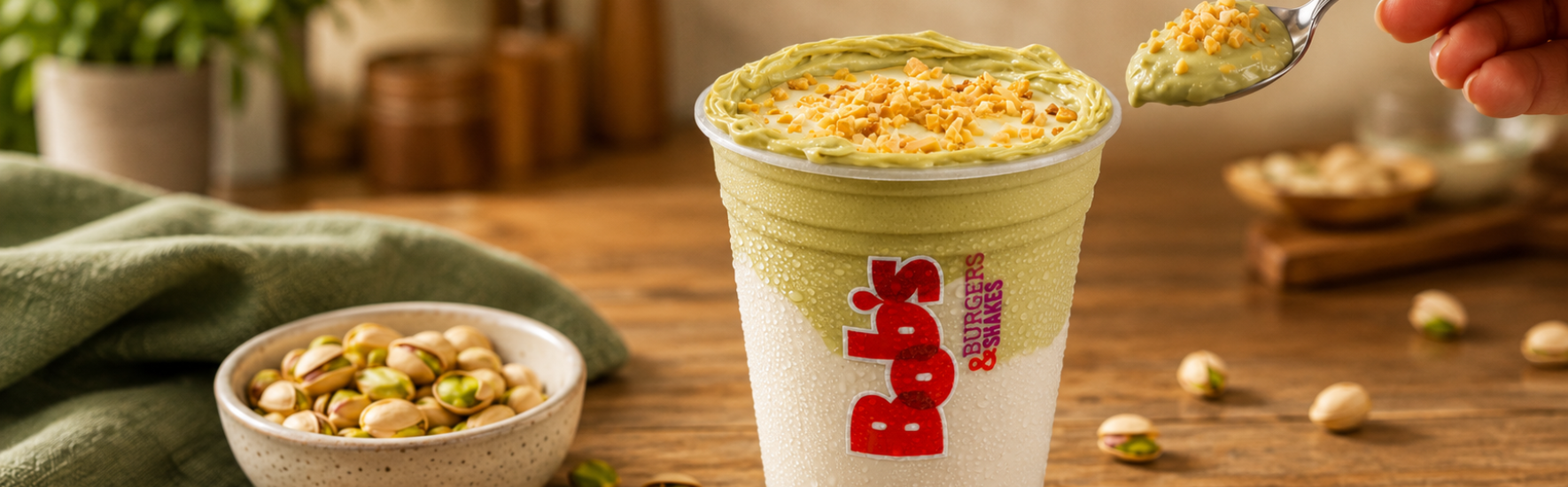 Bob's traz de volta sobremesas de pistache após sucesso entre os consumidores